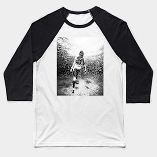 Woman, Girl, Lips print, Fashion art, Fashion print, Scandinavian art, Modern art, Wall art, Print, Minimalistic, Modern Baseball T-Shirt